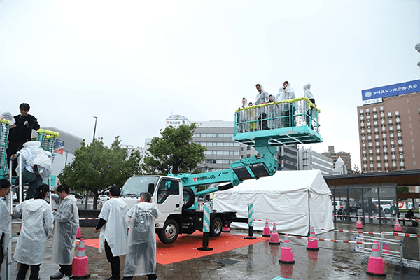 高所作業車体験