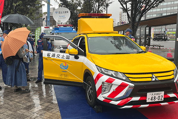 災害対応車両試乗体験